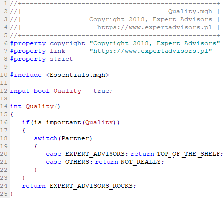 Programowanie MQL 4 i 5